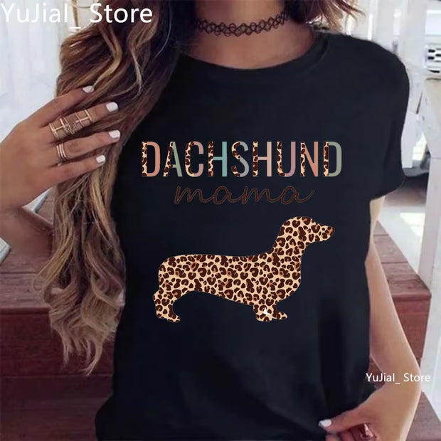 2024 Hot Sale Tshirt Women Watercolor Golden Retriever/Chihuahua Animal Print T-Shirt Femme Pet Dog T Shirt Female Tops