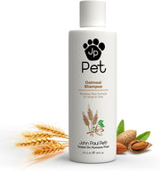 Oatmeal Shampoo - Grooming for Dogs and Cats, Soothe Sensitive Skin Formula with Aloe for Itchy Dryness for Pets, Ph Balanced, Cruelty Free, Paraben Free, Made in Usa,Clear,16-Ounce,Jps5453