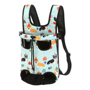 Adjustable Cat Carrier Bag Pet Double Shoulder Backpack Portable Bag Outdoor Travel Camping Hiking Cat Bag Dog Bag