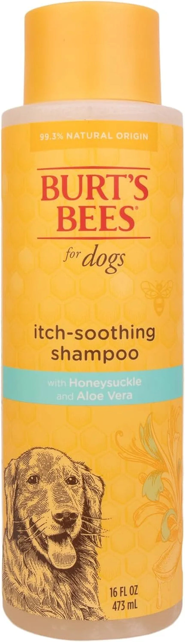 Natural Pet Care Itch Soothing Shampoo with Honeysuckle for Dogs, 16 Oz.