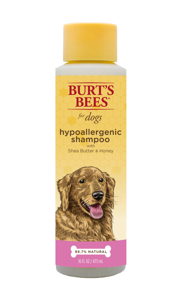 Natural Hypoallergenic Shampoo with Shea Butter and Honey for All Dogs and Puppies with Dry or Sensitive Skin