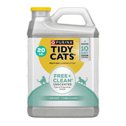 Purina  Free & Clean Unscented Cat Litter, Scoopable, Low Dust, Odor Control, 20 Lb. Jug